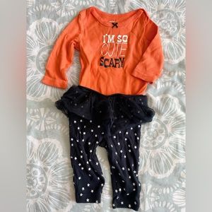 Carters baby girl Halloween outfit size 6M
